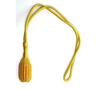 HandembroideryUK British Military Bullion Civil War Sword Knot WW1 | Gold Ceremonial Tassel | 510mm Total Length, 65mm Tassel