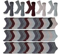 Handepo 80 Pairs Thermal Socks Bulk Winter Warm Vintage Thick Knitted Socks Gifts for Women Men Homeless Care Package Bulk, Solid Color, One Size