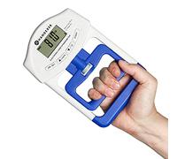 Handexer Training Grip Strengtheners Digital Hand Dynamometer Grip Strength Measurement Meter Auto Capturing Electronic Hand Grip Power 198Lbs / 90Kgs