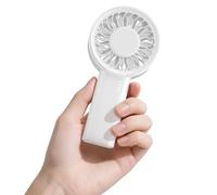 HandFan Handheld Mini Fan, Next Generation Small Fans Portable [8.5H Runtime] with Powerful High Speed Turbo Motor, USB Rechargeable, Pocket Design for Travel/Summer/Concerts/Lash, Gifts for Women