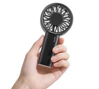 HandFan Handheld Mini Fan, Small Pocket Design Personal Fans Portable Rechargeable, 5 Gear Turbo Wind, Summer Essentials for Travel/Camping/Concerts/Commuting, Gifts for Men/Women