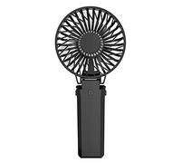 HandFan Portable Fan Personal Handheld 5200mAh Rechargeable Battery Operated Fan With Clip 5 Speeds,Up to 20H Working Time, USB Electric Mobile Power for Stroller Camping Tent Dorm Office