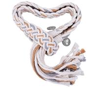 Handfasting Cord for Wedding 51.2" Cloth Wedding Lasso with Pendants Rustic Handfasting Cord for Ceremony Bridal
