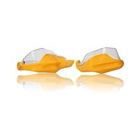 Handguard Hand Guard Protector FOR KL FOR BRE FOR RA X 300 Motorcycle Handguard Handguards Plastic Hand Guard Shield Protective Cover Color : White and gray(Yellow Transparent)