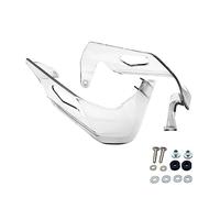 Handguard Hand Guard Protector Motorcycle Upper Windscreen Windshield Deflector Side Panel Cover Fairing For CRF1100L For CRF 1100 L For ADV For Adventure 2020 2021 Color : Black(Transparent)
