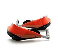 Handguard handlebar 1Pair 22mm 25mm 28mm Motorcycle Hand Handlebar Handle Bar Guards Bike Handguard Motorcycles Hand Guards(Orange)