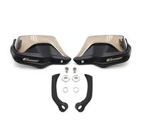 Handguard Motorcycle Handguards Extension For BMW C400X C400GT 2019-2025 Windshield Handle Windproof Bending Cover Protection Parts Windproof Guard(Brown,X1)