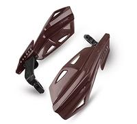Handguard part Motorcycle Handle Bar Hand Guard Handguard Protector Wind Shield For KAWASAKI KX125 KX250F KLX250 For SUZUKI DR250R RMZ450 250SB(Maroon)