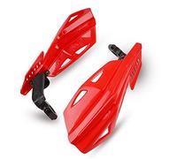 Handguard part Motorcycle Handle Bar Hand Guard Handguard Protector Wind Shield For KAWASAKI KX125 KX250F KLX250 For SUZUKI DR250R RMZ450 250SB(Black- Silver)