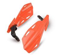 Handguard part Motorcycle Handle Bar Hand Guard Handguard Protector Wind Shield For KAWASAKI KX125 KX250F KLX250 For SUZUKI DR250R RMZ450 250SB(Orange)