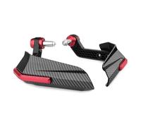 Handguard Protective Motorcycle Hand Guards Handlebar Handguard Shield Protector Windshield For DUCATI MONSTER 1200 696 821 620 796 1100 937 797 400 Handlebar Handguards(RED)