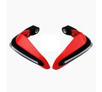 Handguard Shield Motorcycle Hand Guards Lights Handlebar Handguard Windshield For Ducati Hypermotard 821 1098 Monster 600 1000 Motorbike Hand Guards(RED)