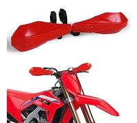 Handguards 7/8"and 1 1/8"Hand Guard HandleBar Brush Protection For CR80 CR85 CRF110 CR125R CR250R CR500R CRF150R CRF150F Motorcycle Dirt Bike Pit bike (Red)