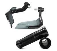 Handguards For KAWASAKI For ER6N Motorcycle Bull Horn Handlebar Handguard Windshield Windproof Protective Cover(Black)