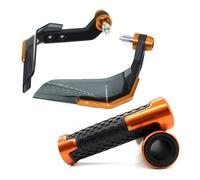 Handguards For KAWASAKI For ER6N Motorcycle Bull Horn Handlebar Handguard Windshield Windproof Protective Cover(Orange)