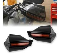 Handguards Motorcycle Hand Guards For Suzuki ATV Motorcycle Hand Guard Handguard Shield Windproof Motorbike Motocross Universal Protector(Black)