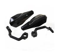 Handguards Motorcycle Hand Guards Off Road Motorcycle Accessories Modification Beach Rider Plastic Windshield Handguard 22 Universal(Black)