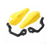 Handguards Motorcycle Hand Guards Off Road Motorcycle Accessories Modification Beach Rider Plastic Windshield Handguard 22 Universal(Yellow)