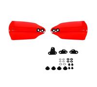 Handguards Motorcycle Handguards Handlebar Guards Wind Deflector For Harley Softail Street Bob 114 Deluxe FLDE Heritage Classic 2018-2023 Windproof Shield(RED)