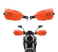 Handguards Motorcycle Handguards Universal, 7/8 in (22 mm) ~11/8 in (29 mm) Suitable for Off-road Motorcycles and ATVS, Compatible with Yamaha YZ250 YZ250F TW200 XT250 XR650L (Orange)
