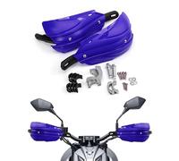 Handguards Motorcycle Handguards Universal, 7/8 in (22 mm) ~11/8 in (29 mm) Suitable for Off-road Motorcycles and ATVS, Compatible with Yamaha YZ250 YZ250F TW200 XT250 XR650L (Blue)