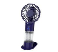Handhel Cooling Fan 1200mAh Desktop Small Handheld Small Desk Table Suitable For Camping Adjustable Speed Fan
