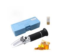 Handheld 10-30% Water Honey Refractometer ATC Honey Concentration Meter Honey Moisture Meter With Calibration Liquid