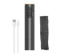 Handheld 10mW Fiber Optic Tester Portable Pen Type Red Light Visual Fault Pull-out Test for Breakpoint Detection Integrated Wiring Telecommunications CATV Engineering Maintenance