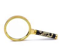 Handheld 10x Golden Dragon Handle Large Lens needed Selfless dedication