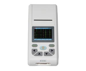 Handheld 12 Channel ECG Device PC Software Touch Single Channel Printer Elect...