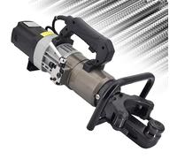 Handheld 1800W Electric Hydraulic Rebar Steel Bender, 10s Bending, with Pressure Relief Handle, for 8mm-32mm Rebar, Easy Bending Rebar Steel Bar Steel Rod 32E