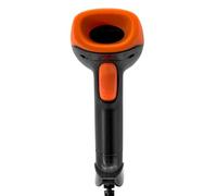 Handheld 1D/2D/QR Barcode Scanner USB Wired Bar Reader Manual/Continuous Scanning CMOS Image Sensor Support Paper/Screen PDF417 Compatible with Android MacOS Linux System Fo (USB Connect)