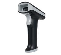 Handheld 2D 1D QR Barcode Scanner with UHF RFID Function CMOS Scanning BT 2 4GHz Wireless Connection Prompt Plug and Play for Supermarket Retail Library Logistics Warehouse Inventory Management