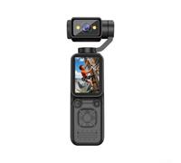 Handheld 4K Video Camera 5.5Hr for battery Life Handheld 4K Video(Black) | 180° rotating lens, 4K for ultra HD video, perfect for selfies and vlogs, compact design