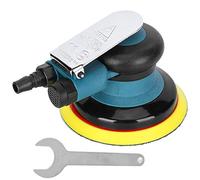 Handheld 5 Inch Air Sander Polisher, Pneumatic Polishing Tool, Metal Construction - Adjustable Speed, Low Vibration, Efficient for Car and Wood Surfaces