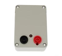 Handheld 9V Wire Continuity Tester with 100dB Buzzer and LED Light for Electrical Cable Harness PCB Circuit Diagnosis Audible Visual Alarm White(Tester)