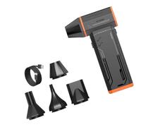 Handheld Air Blower with Focused Outlet for Loose Debris, A | Focused Outlet, Cleanup for Window Tracks and Household Corners, Compact Handheld Form for Repositioning
