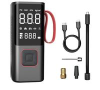Handheld Air Pumps With Digital Screen & LED Light Portable Compressor Air Pumps Simple Operate For Car Bike Sports Digital Display