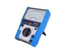 Handheld Analog Multimeter, Electrical Measurement Tool with Wide AC/DC Voltage Current Ranges, Resistance Modes