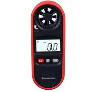Handheld Anemometer, WT816A Compact Digital Wind Speed Meter Anemometer, Digital Anemometer with LCD Backlight, Ideal for Measuring Wind Speed, Temperature