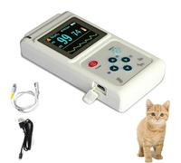 Handheld Animals Pulse Rate Monitor With Probe And USB Cable, Low Power Consumption For Dog, Cat, Pets