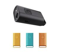 Handheld anti-barking and luminous ultrasonic dog repellent(Black1707)