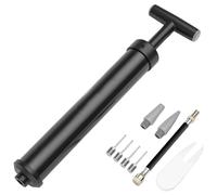 Handheld Ball Air Pump - Manual Inflation Kit with Function Compressor for Lightweight Sports Equipment | Manual Portable Sports Air Pump Kit for Football, Flexible Hose, Needle