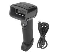 Handheld Barcode Scanner and QR Code Reader for Logistics and Retail - High Speed Scanning Tool with USB and RS232 Interfaces - 360 Degree Reading Angle - Suitable for Pharmacy