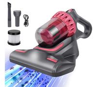 Handheld Bed Mites Collector, Cordless Bed Mattress Vacuum Cleaner with UV Light, 10KPa Suction Dust Mite Vacuum Mattress Cleaner Machine with HEPA Filter, Portable Hand Vacuum for Sofa, Couch, Carpet