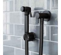 Handheld Bidet Douche Kit Matt Black Toilet Spray