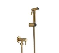 Handheld Bidet Sprayer Brushed Gold Wall-Mounted Bidet Sprayer
