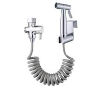 Handheld Bidet Sprayer for Toilet,Bathroom Bidet Sprayer Set Shower Bidet Tap Spray Kits Cloth Diaper Sprayer Washer Toilet Cleaning Faucet Spray with ABS Hose for Feminine Wash and Pet