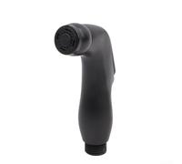Handheld Bidet Sprayer for Toilet Cleaning - Adjustable Pressure Shattaf Kit with Flexible Hose & Wall Holder for Muslim Shower, Pet Bath and Diaper Washing - Matte Black Finish