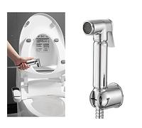Handheld Bidet Sprayer for Toilet, Spray Attachment with Hose for Toilet Cleaning, Baby Cloth Diaper Washer, Stainless Steel Cleaner and Shower Sprayer for Pet Bath, Bathroom or Toilet Reliable